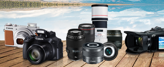 Bannière principale pour Canon e-store Canada